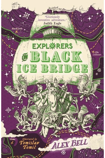 Explorers on Black Ice Bridge - naslovnica