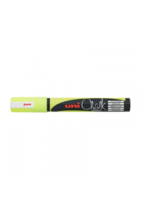 Marker Uni pwe-5m kreda fl. žuti - slika proizvoda