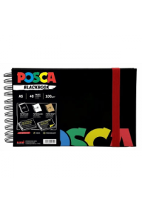 Uni Posca blok A5 Sketch Blackbook EOL - slika proizvoda