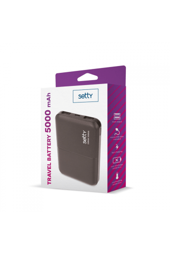 Setty power bank 5000 mAh SPB-05 - slika proizvoda
