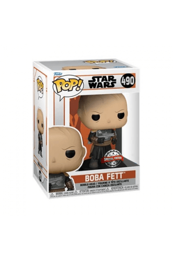 Funko Pop Star Wars: Mandalorian- Boba Fett W/O Helmet - slika proizvoda