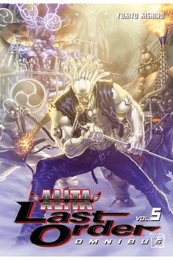 Battle Angel Alita: Last Order Omnibus, Vol. 05 (Manga) - naslovnica