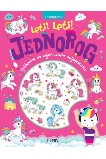Leti! Leti! Jednorog (Slikovnica) - naslovnica