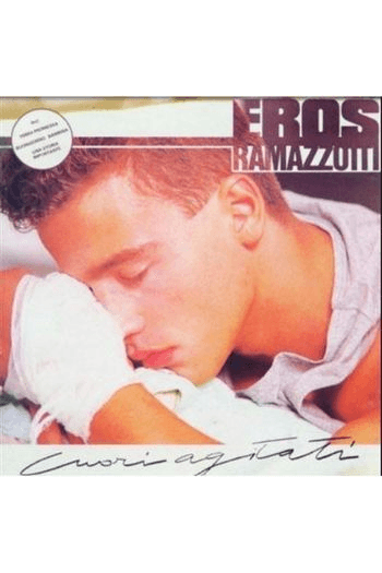 Eros Ramazzotti - Cuori Agitati (remastered orange vinyl) LP - omot
