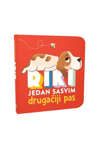 Riki, jedan sasvim drugačiji pas (Slikovnica) - naslovnica