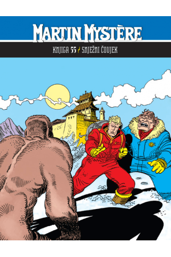 Martin Mystere 55: Snježni čovjek (Strip) - naslovnica