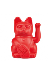 Lucky Cat / Red / waving cat / 10,5×8,5x15cm / plastic / no batt. incl. poklon proizvod