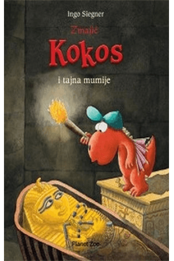 Zmajić Kokos i tajna mumije (Slikovnica) - naslovnica