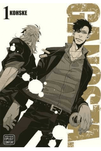 Gangsta., Vol. 1 (Manga) - naslovnica