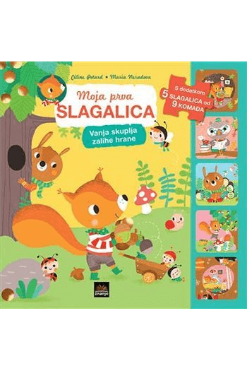 Moja prva slagalica - Vanja skuplja zalihe hrane - naslovnica