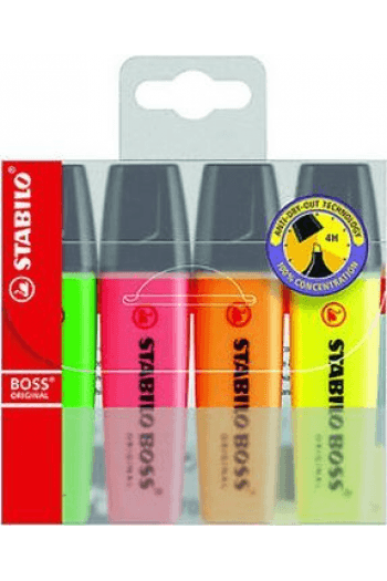 Textmarker boss 4kom pak - slika proizvoda