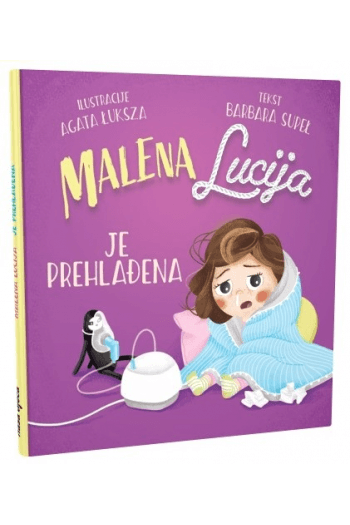 Malena Lucija je prehlađena (Slikovnica) - naslovnica
