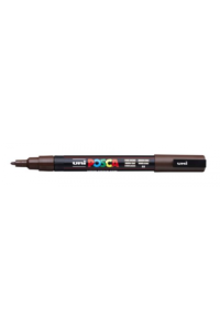 Marker Uni pc-3m Posca tamno smeđi