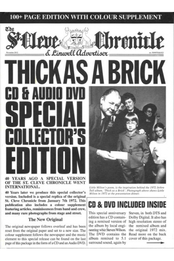 Jethro Tull - Thick As A Brick CD + DVD - omot