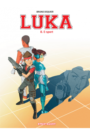 Luka 8: E-sport (Strip) - naslovnica