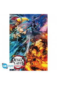 Demon Slayer - Poster «Key Art 2» Roulé Filmé (91.5X61) - slika proizvoda