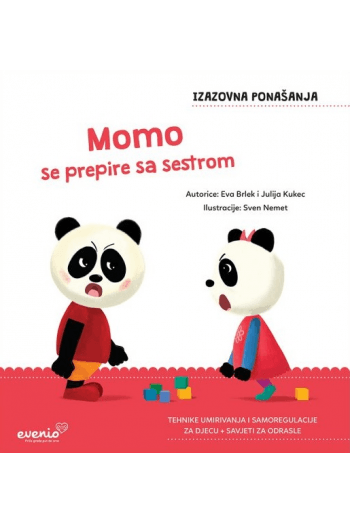 Momo se prepire sa sestrom (Slikovnica) - naslovnica