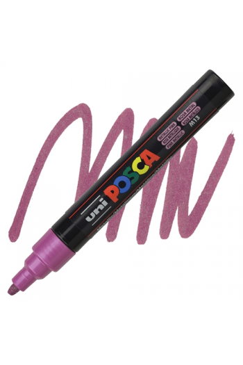 Marker Uni pc-5m Posca metallic rozi - slika proizvoda