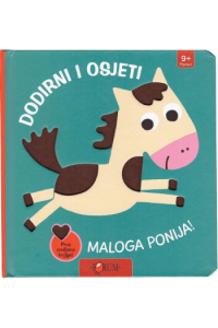 Dodirni i osjeti maloga ponija! (Slikovnica) - naslovnica