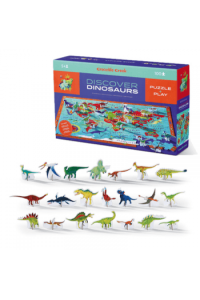 Puzzle discover dinosaurs 100 kom