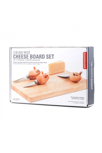 Cheese Bord Mouse Knives - slika proizvoda