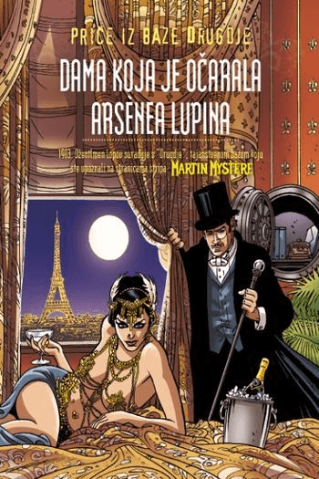 Priče iz baze Drugdje 15 - Dama koja je očarala Arsenea Lupina (Strip) - naslovnica