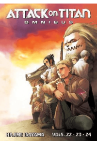 Attack on Titan Omnibus 8 (Vol. 22-24) manga izdanje