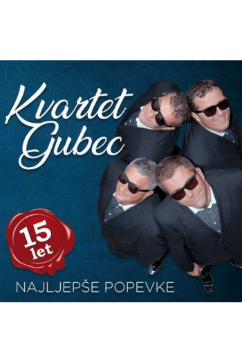 Kvartet Gubec - Najljepše popevke CD - omot