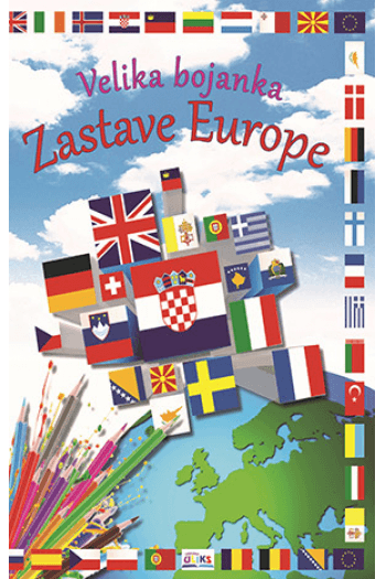 Velika Bojanka Zastave Europe - naslovnica