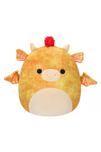SQU: SQUishmallows 40cm W19 - Dieric - Žuti Zmaj S Crvenom Kosom - slika proizvoda