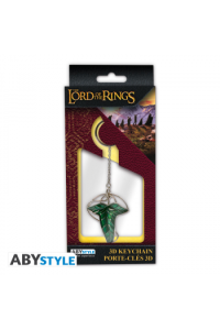 Lord Of The Rings - Keychain 3D "Lorien Leaf"