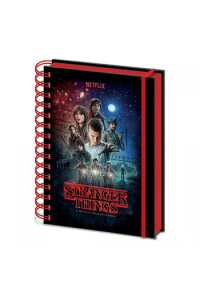Pyramid Stranger Things (One Sheet) A5 Metallic Notebook - slika proizvoda