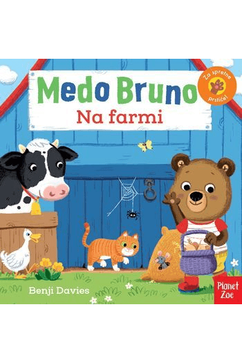 Medo Bruno: Na farmi (Slikovnica) - naslovnica