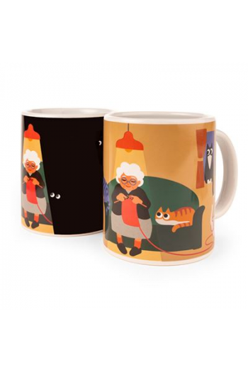 Cat Lady Morph Mug - slika proizvoda