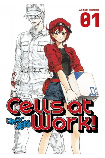 Cells at Work!, Vol. 01 (Manga) - naslovnica