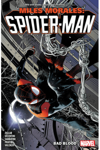 Miles Morales: Spider-Man By Cody Ziglar Vol. 2 - Bad Blood (Strip) - naslovnica