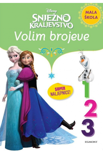 Snježno kraljevstvo - Frozen: volim brojeve (Slikovnica) - naslovnica