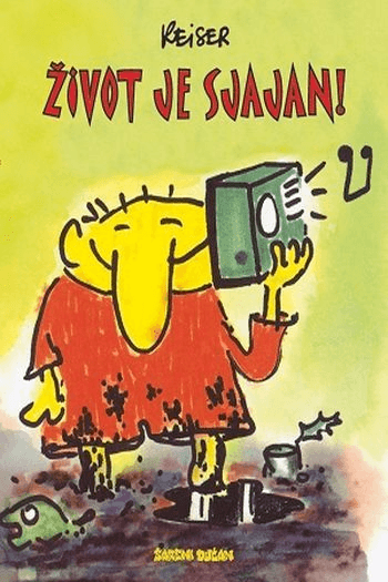 Život je sjajan (Strip) - naslovnica