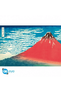 Hokusai - Poster Maxi 91.5X61 - Red Fuji - slika proizvoda