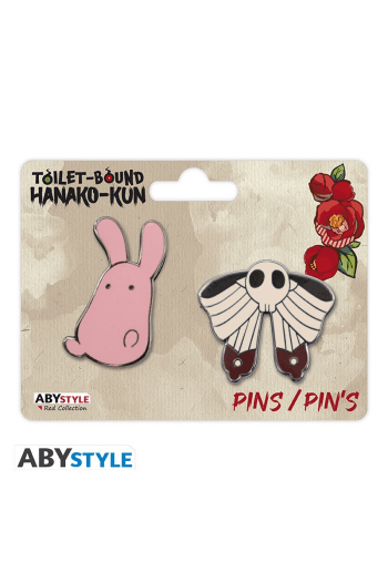 Toilet-Bound Hanako-Kun - Set 2 Pins Mokke & NeneS Bow - slika proizvoda