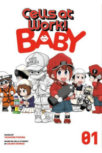 Cells at Work: Baby!, Vol. 01 (Manga) - naslovnica