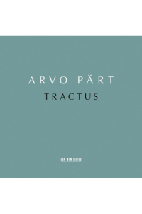 Arvo Part - Tractus LP - omot