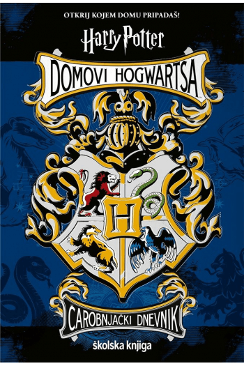 Harry Potter - Domovi Hogwartsa - Čarobnjački dnevnik - naslovnica