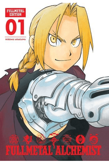 Fullmetal Alchemist: Fullmetal Edition, Vol. 01 (Manga) - naslovnica
