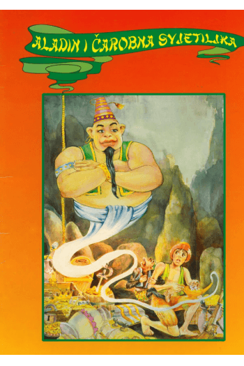 Aladin i čarobna svjetiljka - naslovnica