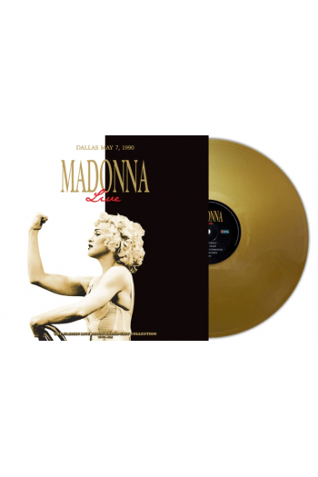 Madonna - Live In Dallas 1990 (Gold Vinyl) LP - omot
