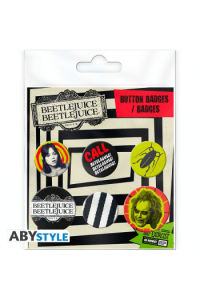 Beetlejuice - Badge Pack - Beetlejuice Beetlejuice - slika proizvoda