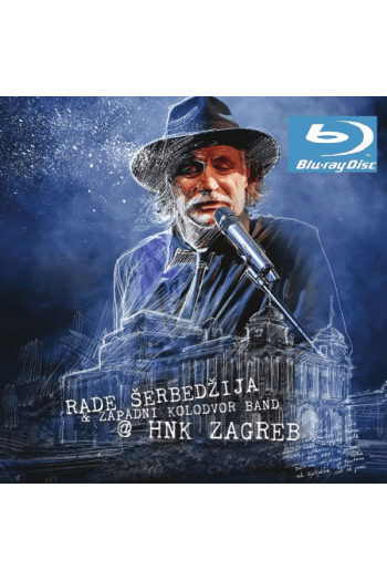 Rade Šerbedžija &zapadni kolodvor - HNK Zagreb BD - omot