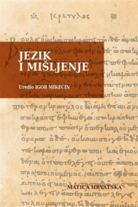 Jezik i mišljenje - naslovnica