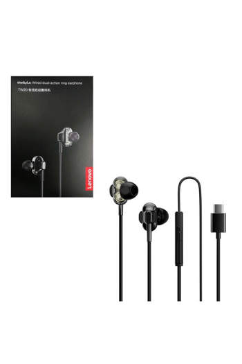 Lenovo slušalice handsefree TW20 Type C crna - slika proizvoda
